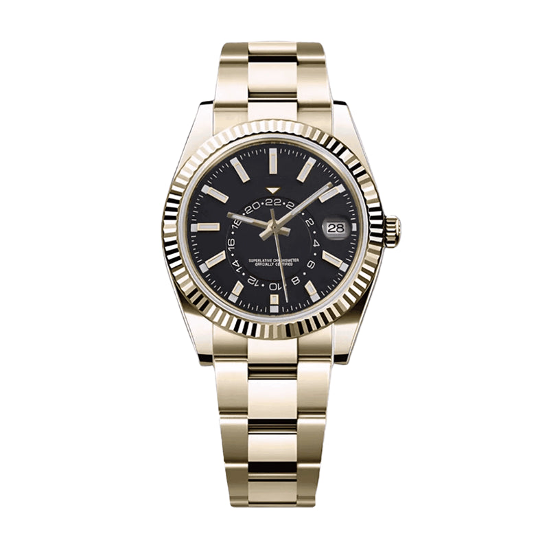 SEIKJUST MOD Dweller Gold Black Classic — view 1