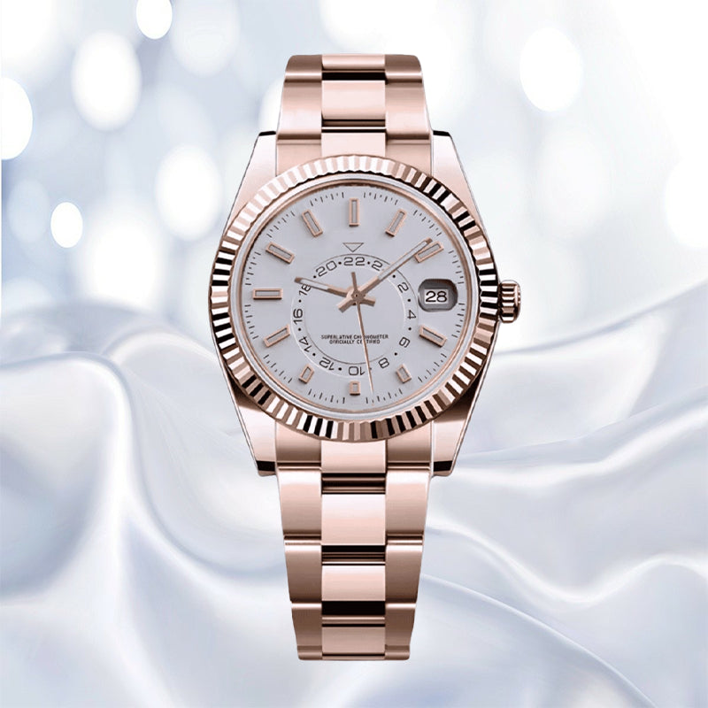 SEIKJUST MOD Dweller Rose Gold Classic White — view 2