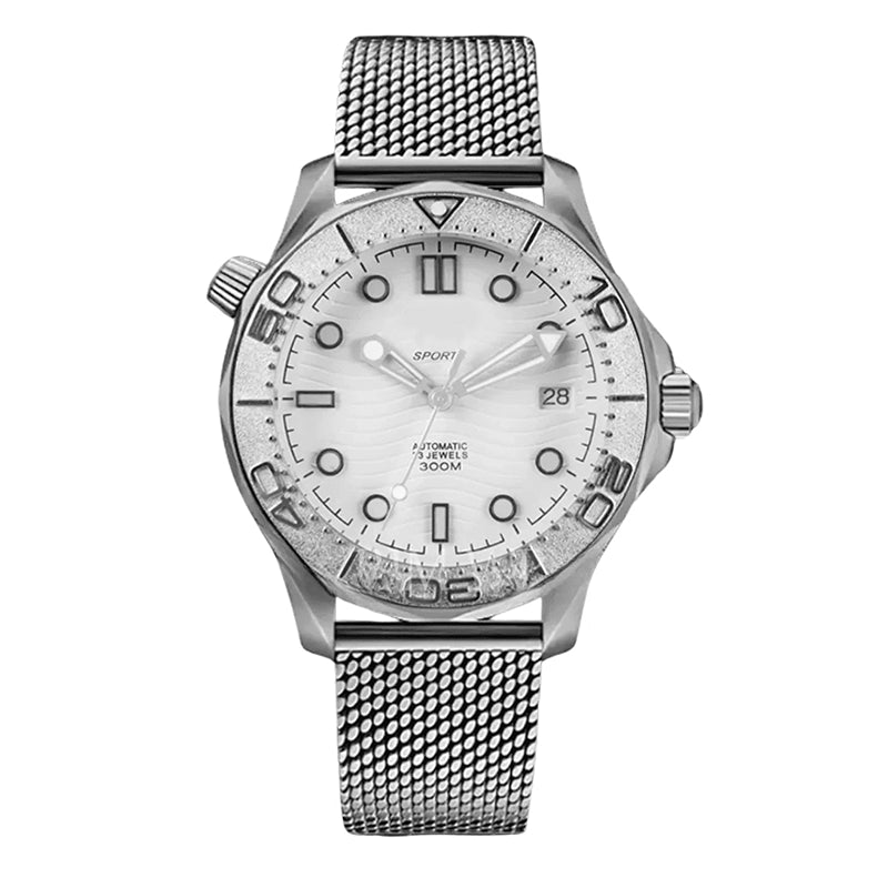 SEIKMASTER MOD Seamaster White — view 1