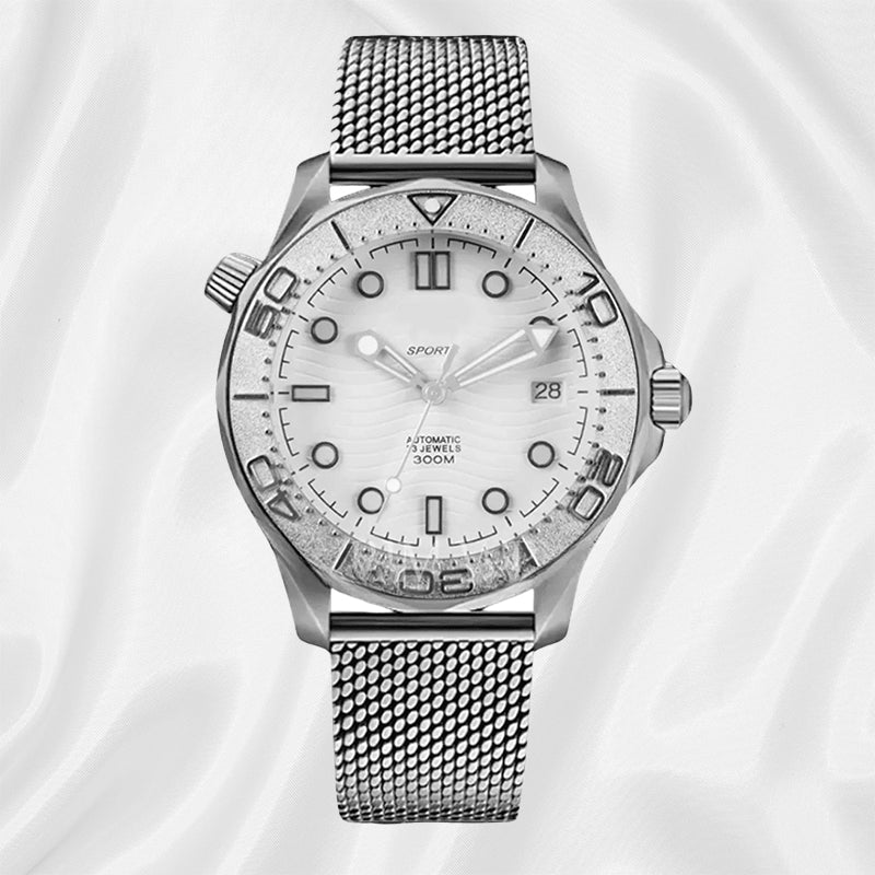 SEIKMASTER MOD Seamaster White — view 2