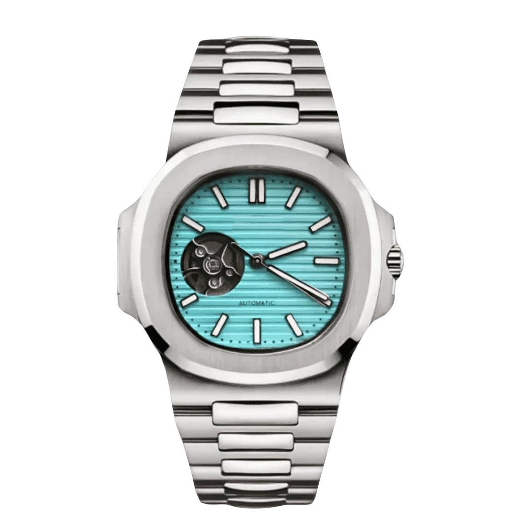SEIKNAUT MOD Nautilus (Open Heart) Tiffany Blue — view 1