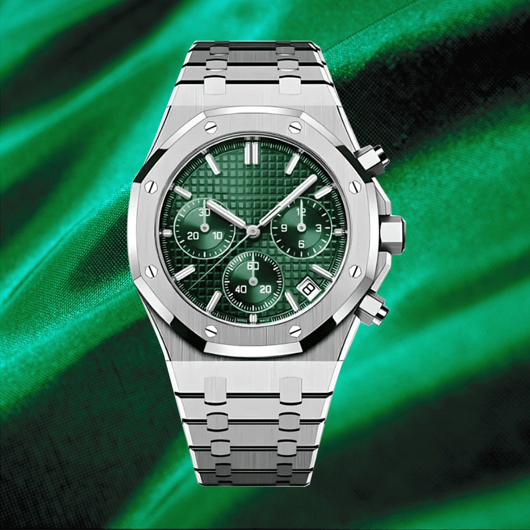 SEKOAK MOD Royal Oak Chronograph Green — view 2