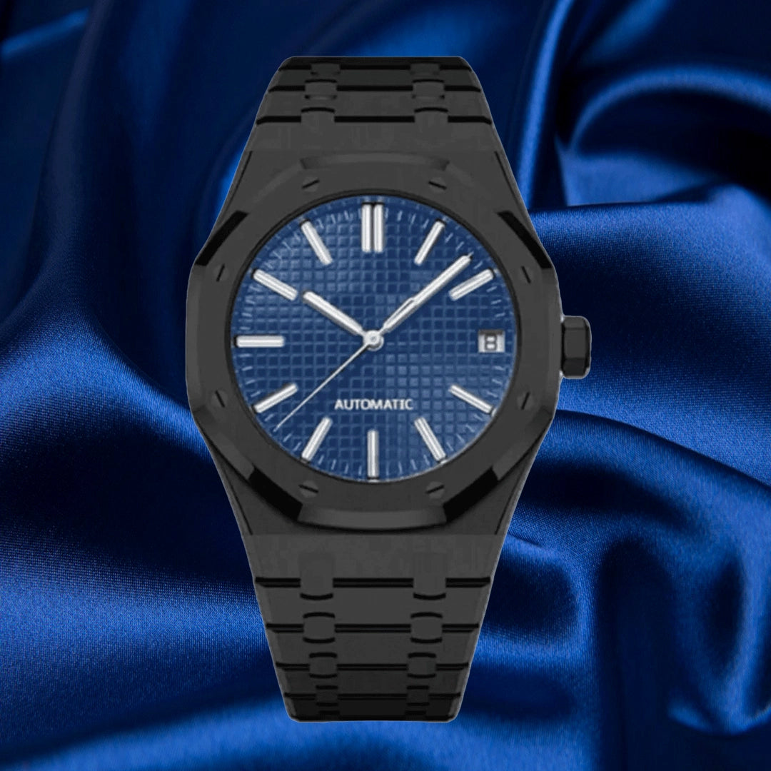 SEIKOAK MOD Royal Oak Black – Blue — view 2