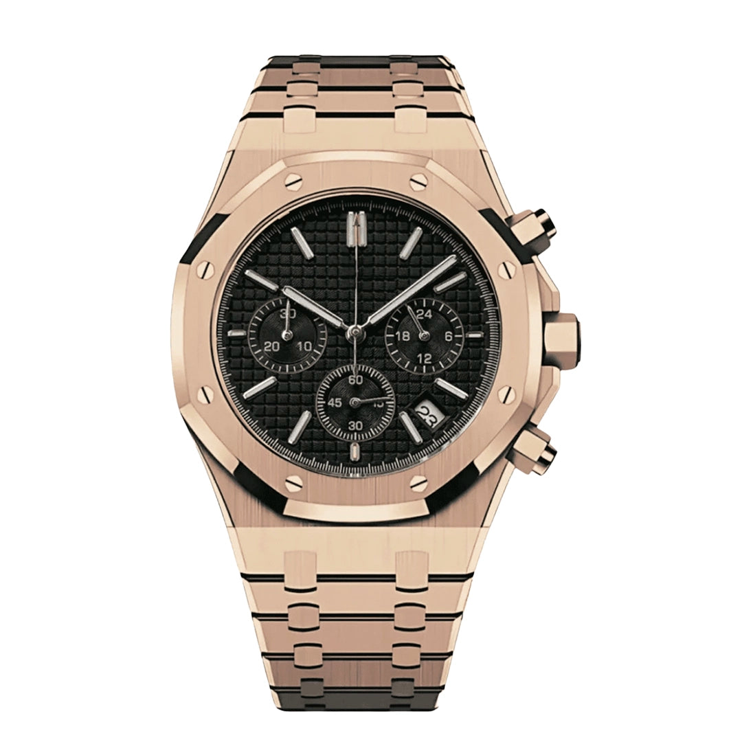SEIKOAK MOD Royal Oak Chronograph RG — view 1