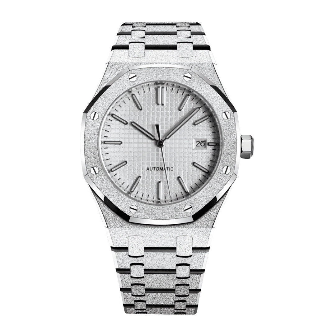 SEIKOAK MOD Royal Oak White Iced — view 1