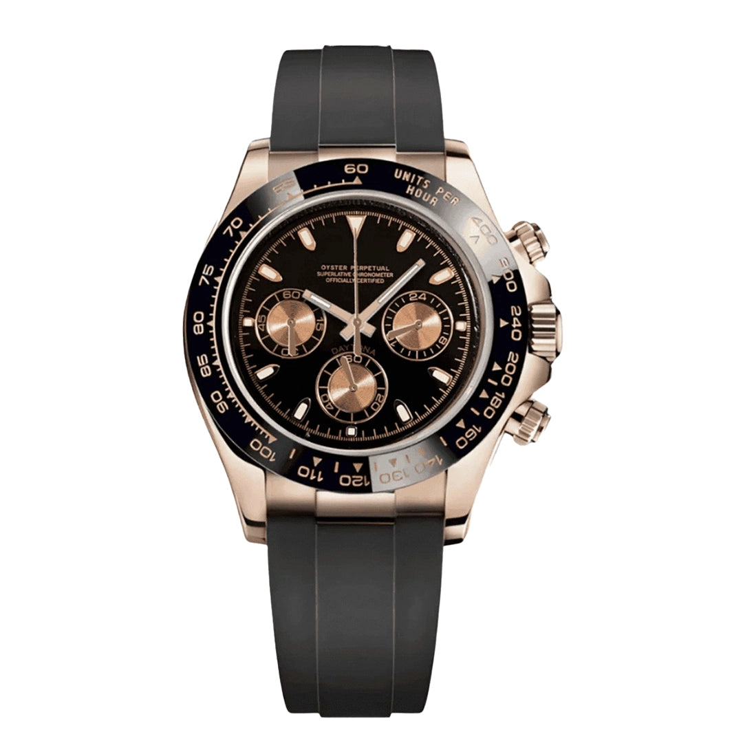 SEIKONA MOD Daytona Rose Gold-Black — view 1