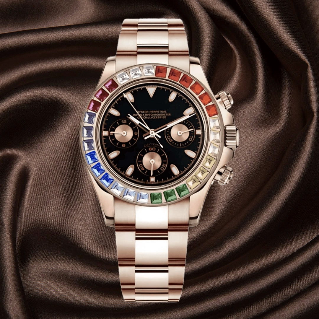 SEIKONA MOD Daytona Rose Gold-Rainbow — view 2