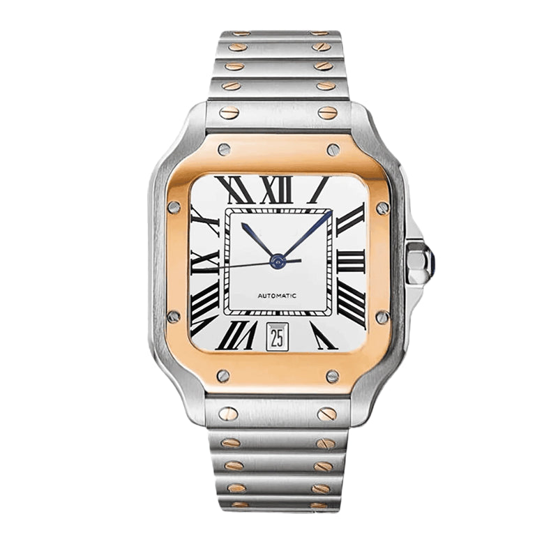 SEIKSANTOS MOD Santos Date Two-tone Rose Gold — view 1