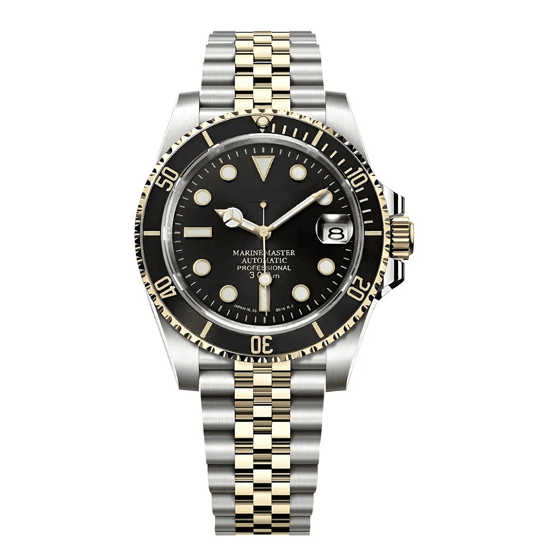 SUBIKO MOD Submariner Two-Tone Black — view 1