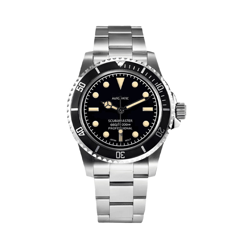 SUBIKO MOD Submariner Vintage Black — view 1