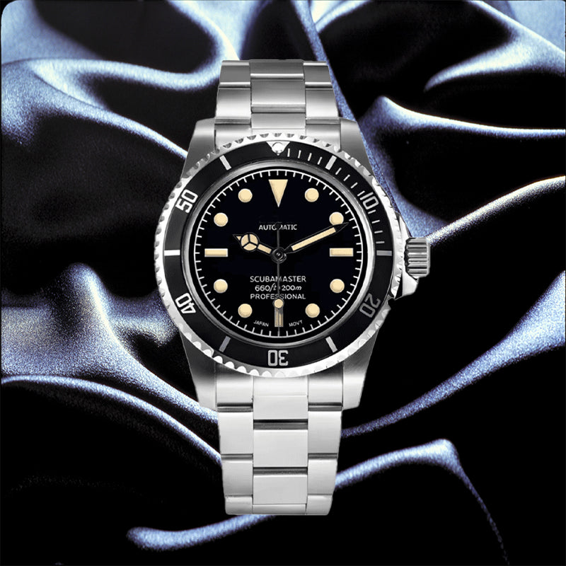 SUBIKO MOD Submariner Vintage Black — view 2