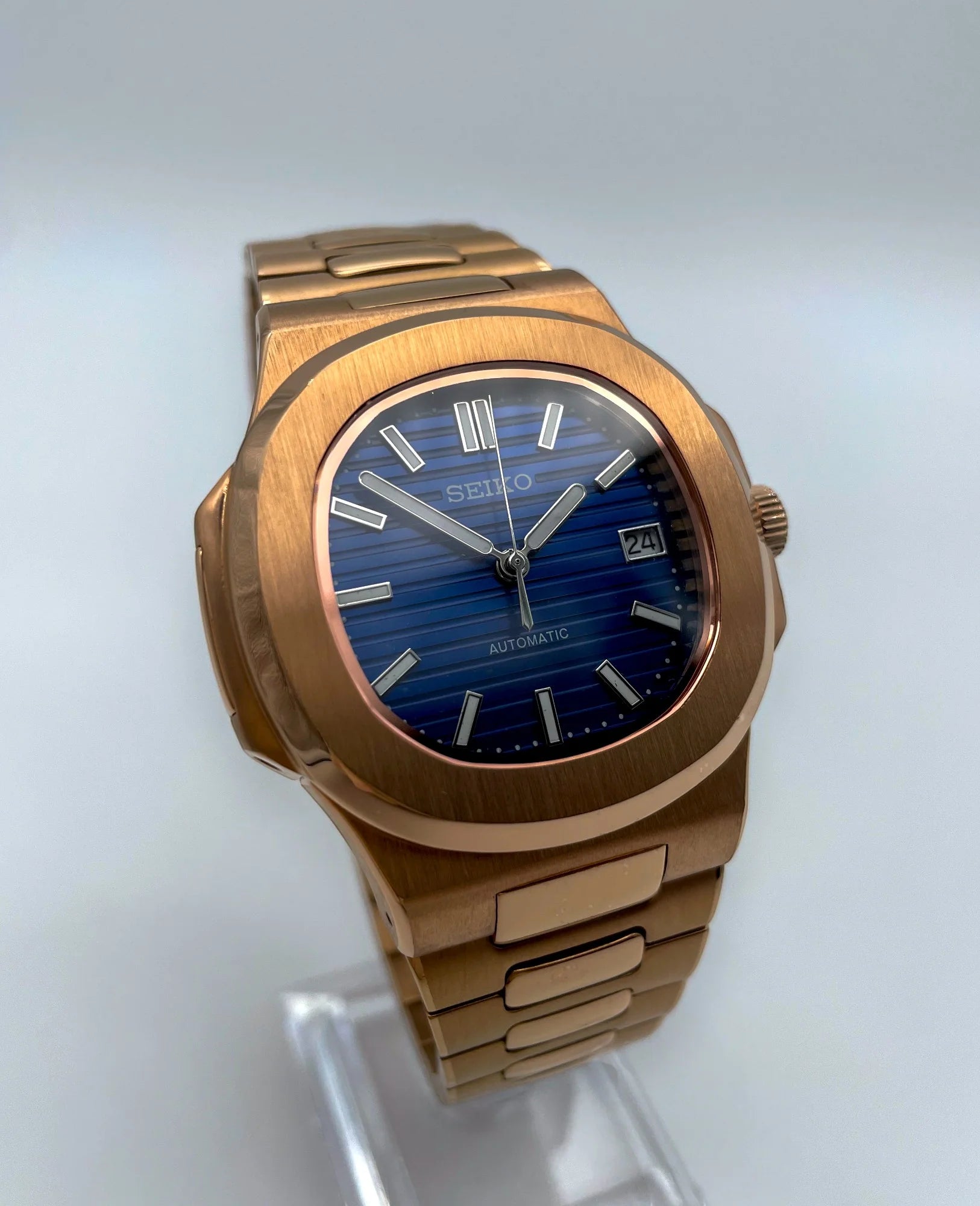 NAUTILUS BLUE ROSEGOLD