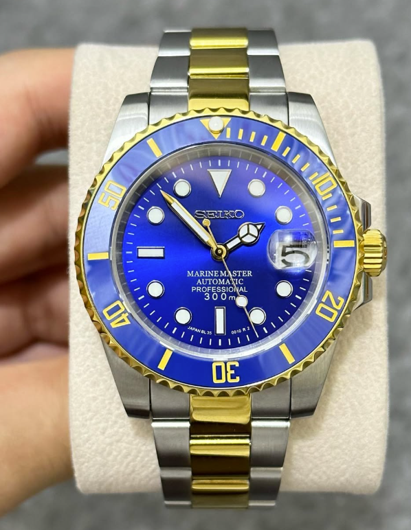 SUBMARINER BLUESY GOLD DUAL TONE