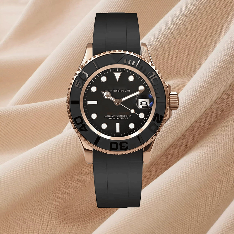 YACIKO MOD Yacht Master Rose Gold — view 2