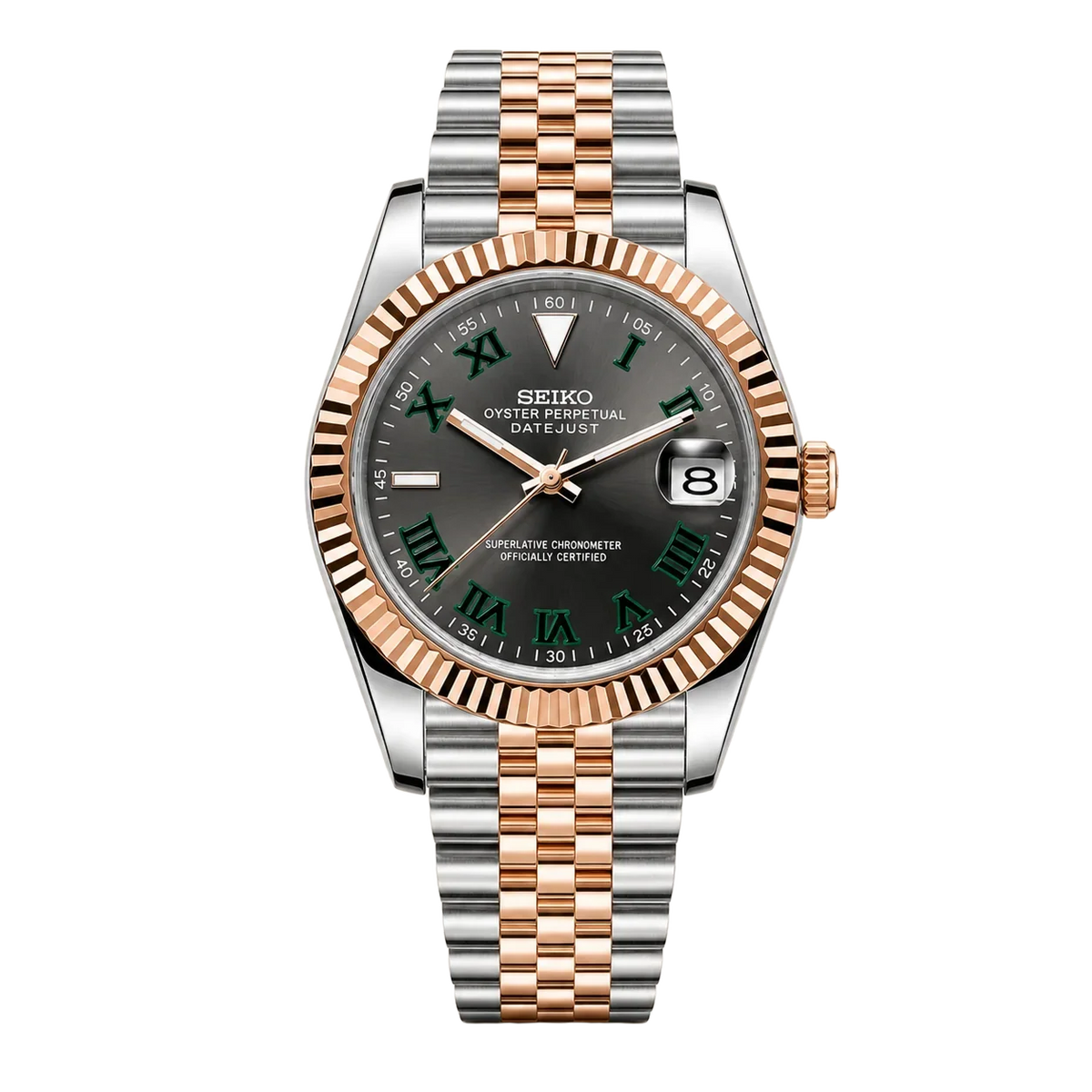 Seikojust | Wimbledon Two-Tone — Front view