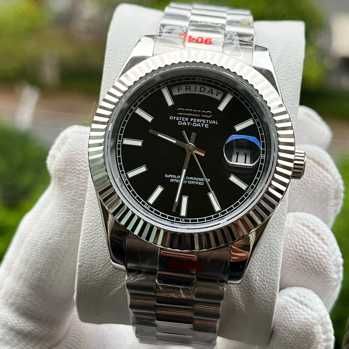 Seikodate | Classic Black — Detail 1