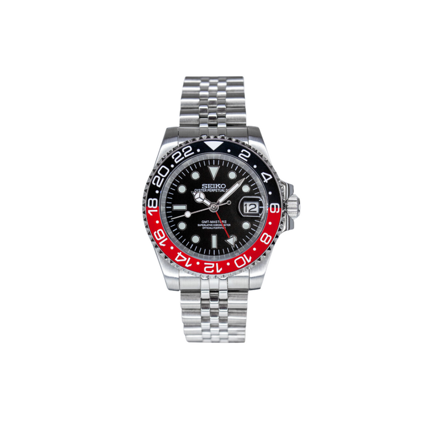 SEIKO MOD GMT COKE MEN'S WATCH