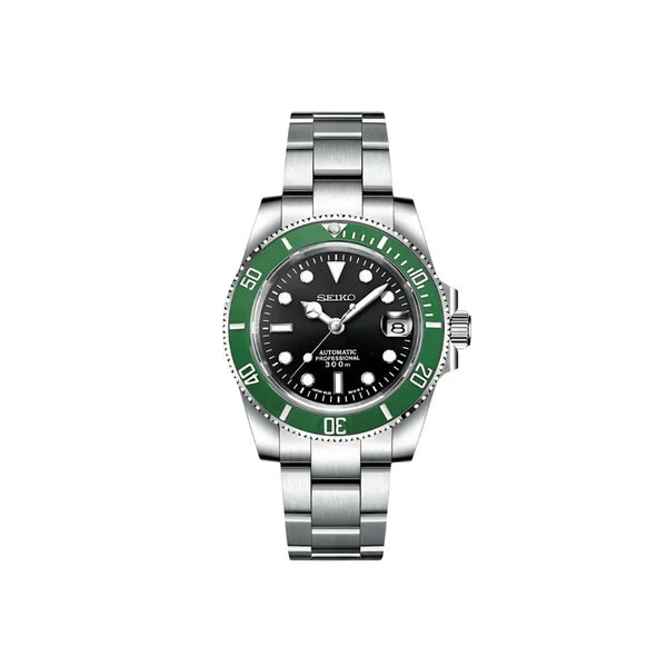 SEIKO MOD SUBMARINER STARBUCKS MEN'S WATCH