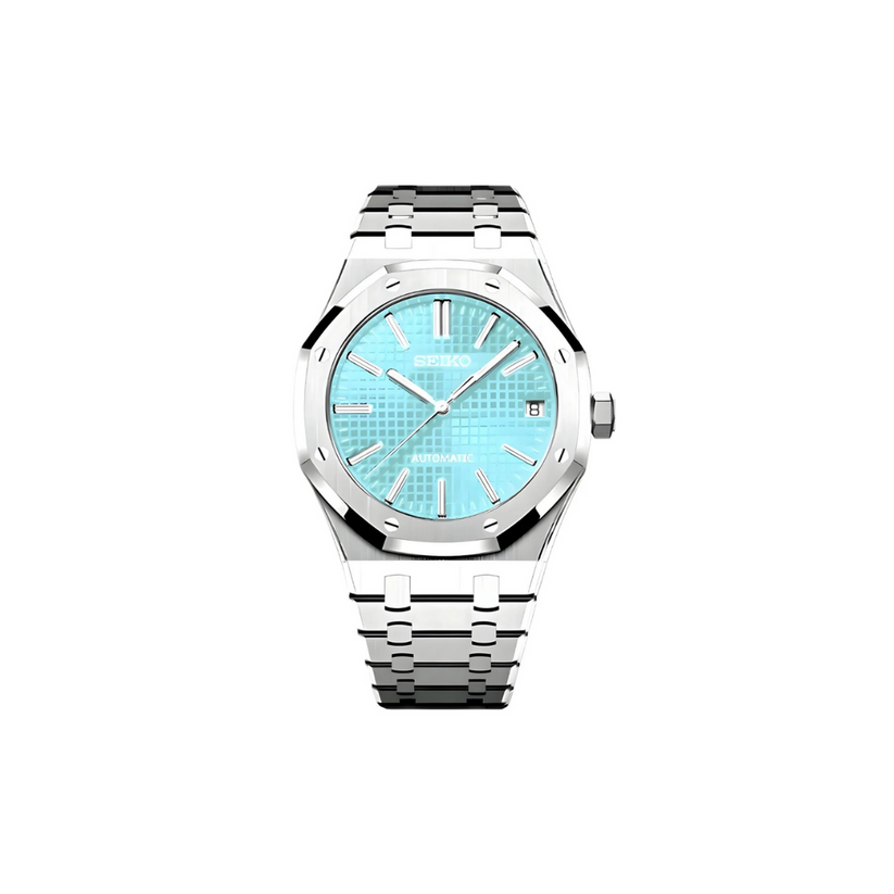 SEIKO MOD ROYAL OAK ICE BLAST MEN'S WATCH