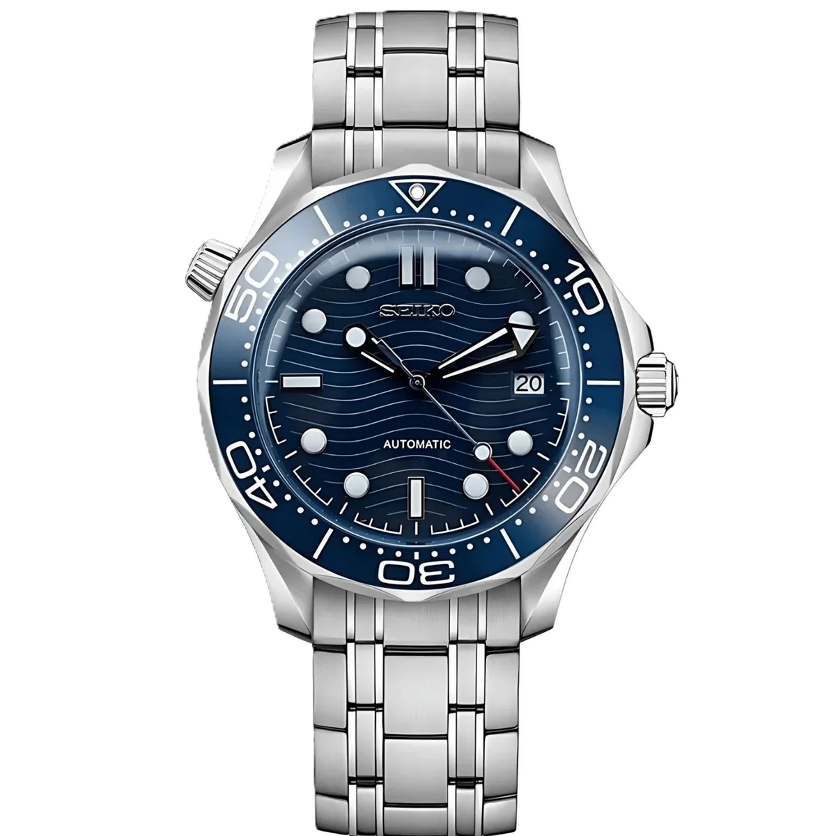 Seikomaster | Dark Blue — Front view