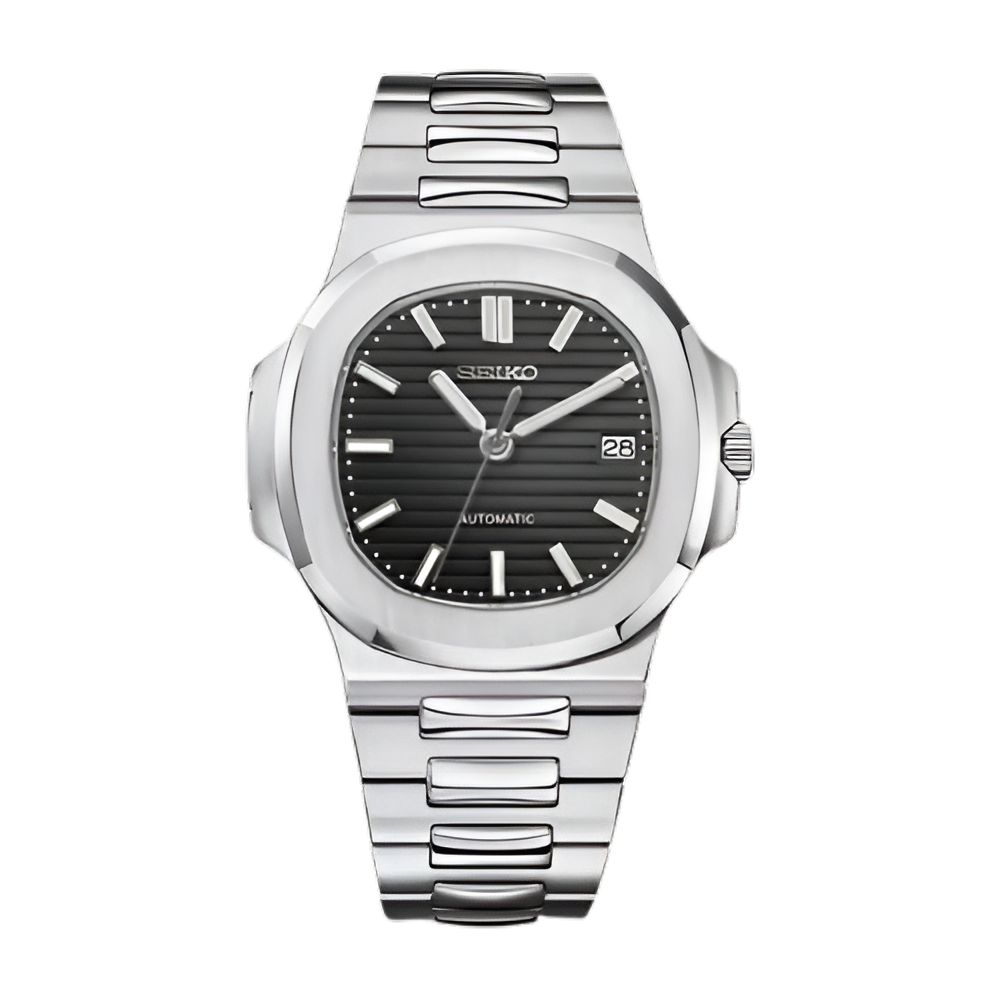 Nautiko | Silver Black — Front view