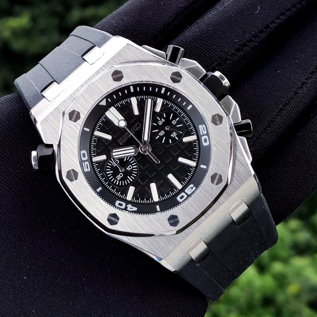 ROYAL OFFSHORE STEEL CHRONO BLACK