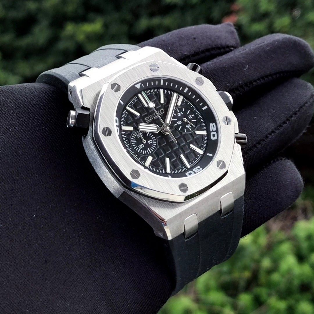 ROYAL OFFSHORE STEEL CHRONO BLACK