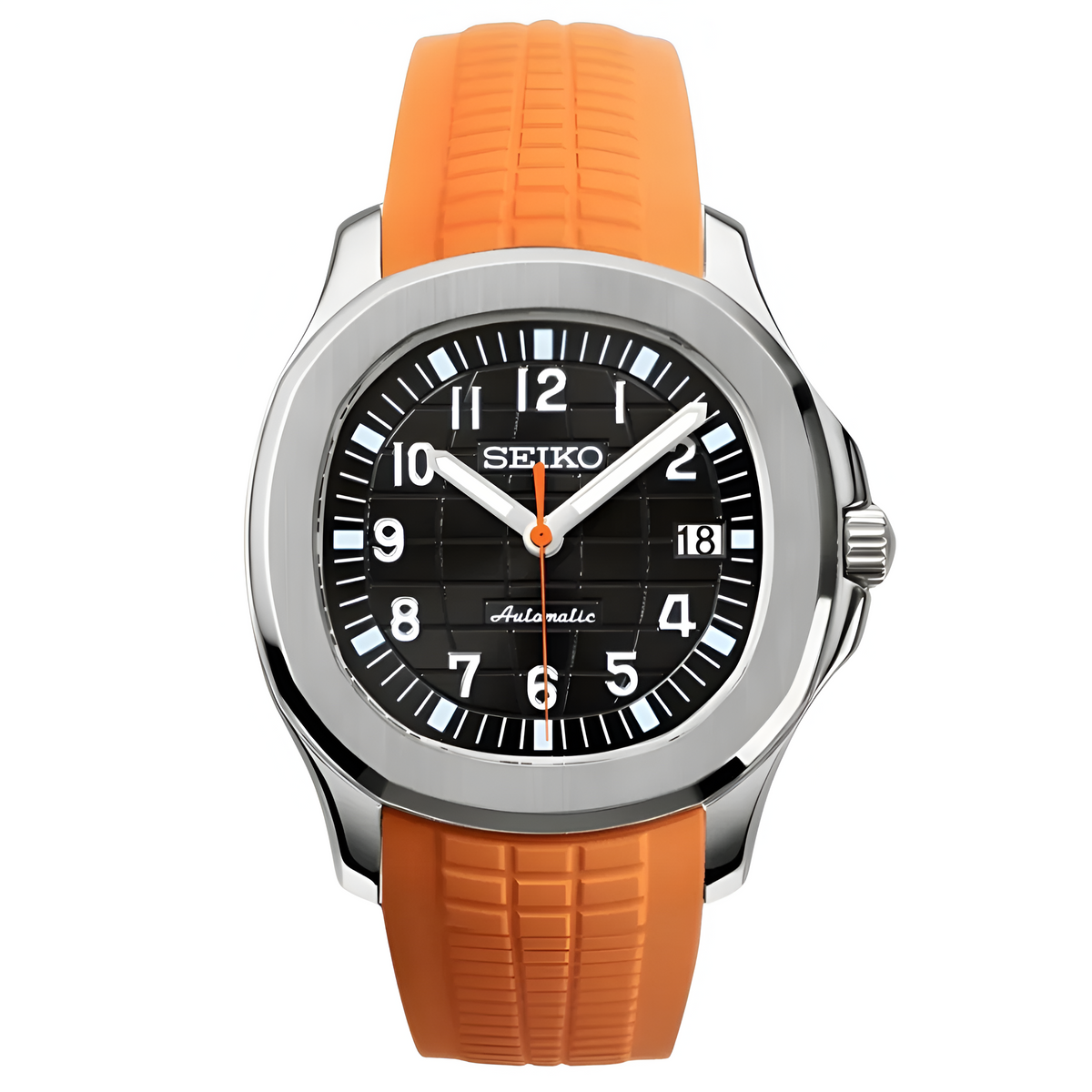 Seikonaut | Black Orange — Front view