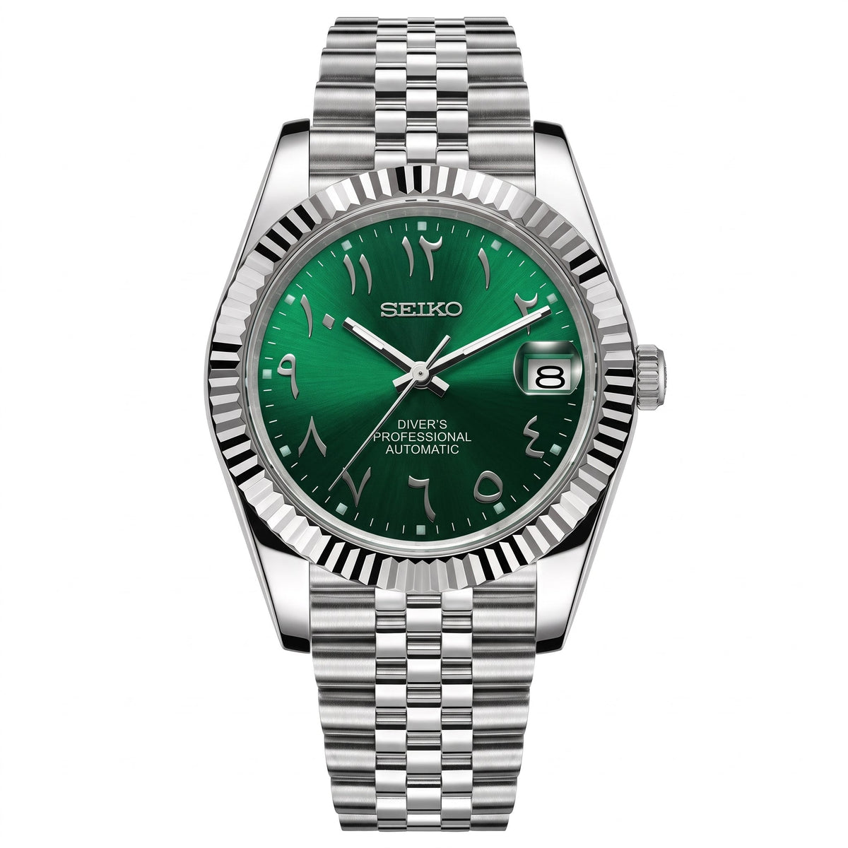 Seikojust | Arabic Crystal Green — Front view