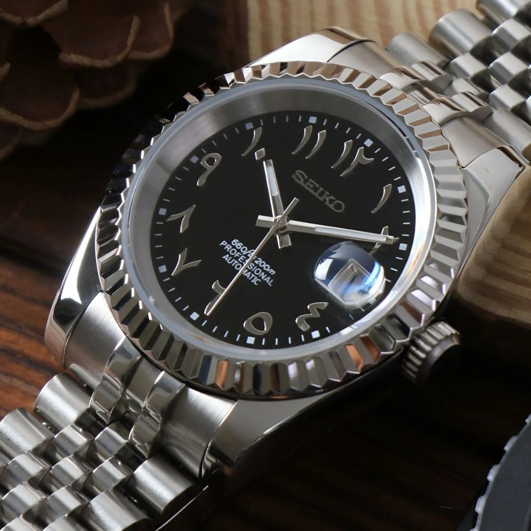 DATEJUST BLACK ARABIC