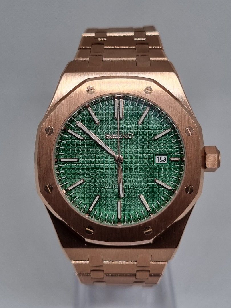 ROYAL OAK ROSE GOLD EMERALD