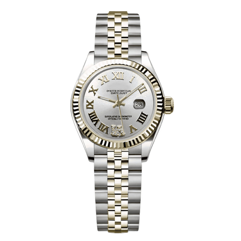 SEIKJUST MOD Lady Two-Tone White Roman — view 1